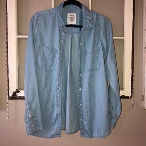 Denim Button Up